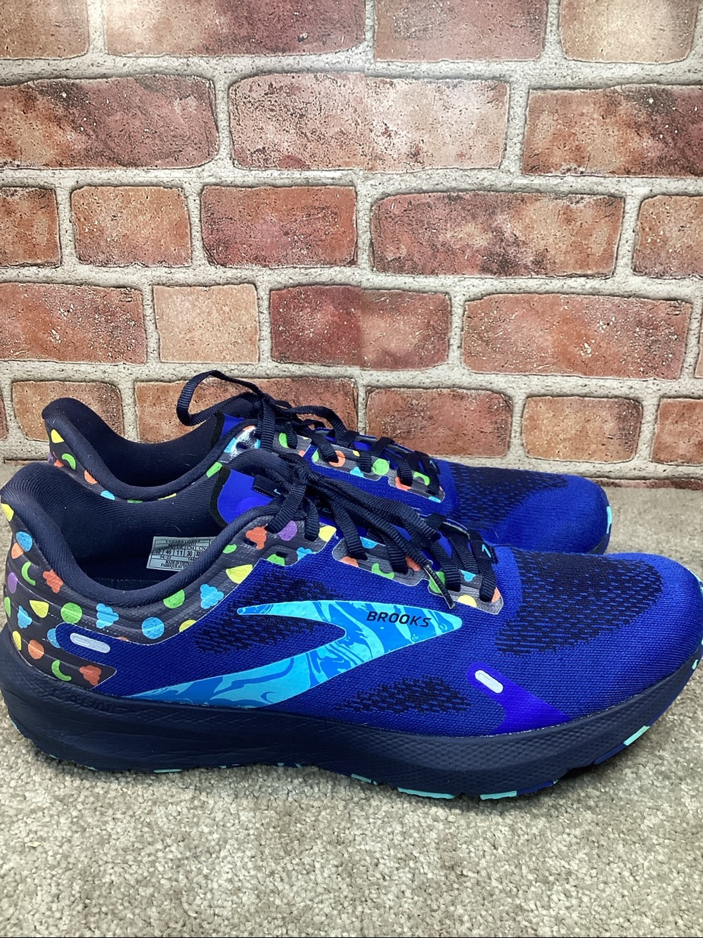 Brooks Launch 9 Men’s Running shoes sneakers size 12 - Picture 4 of 6